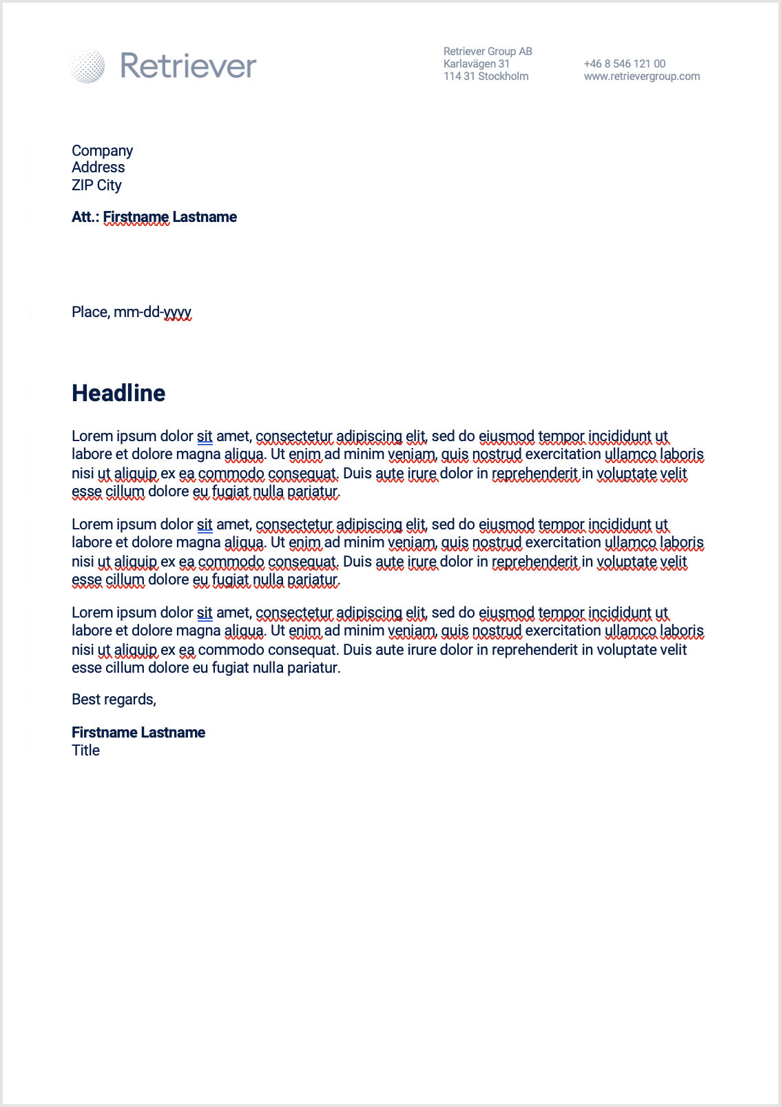 letter