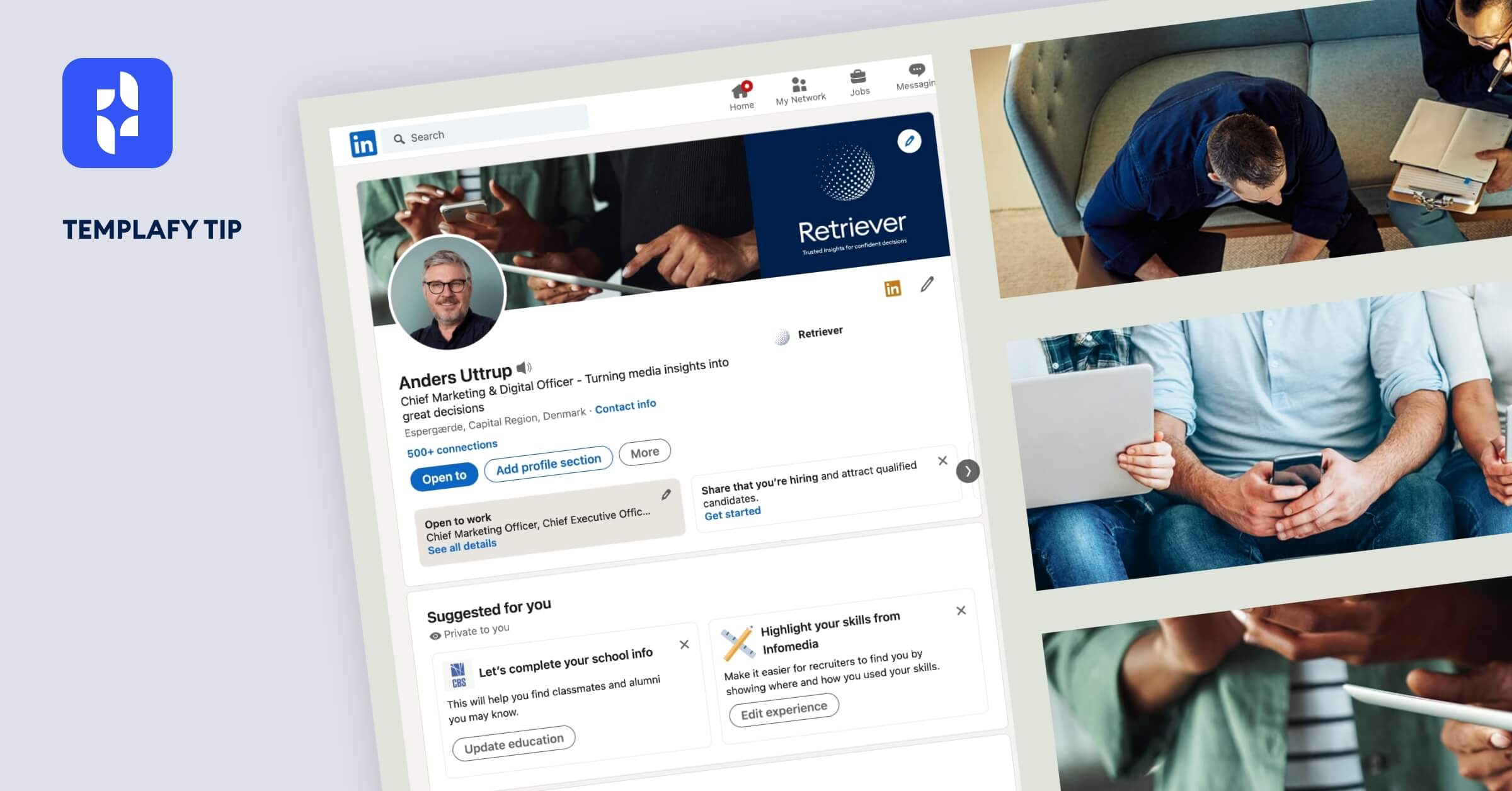 linkedin templafy